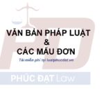Văn bản pháp luật và mẫu đơn thường dùng