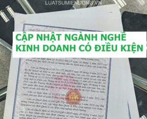 Ngành nghề kinh doanh có điều kiện mới