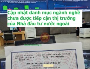 Ngành nghề Nhà đầu tư nước ngoài không được làm