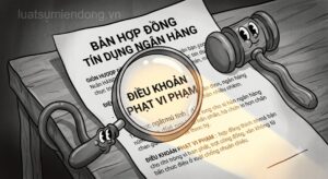 Phạt vi phạm hợp đồng tín dụng được không