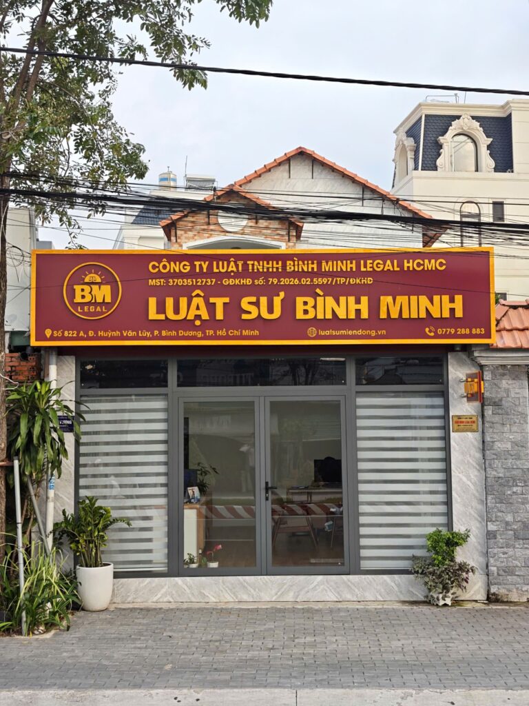 LUẬT SƯ BÌNH MINH LEGAL HCMC